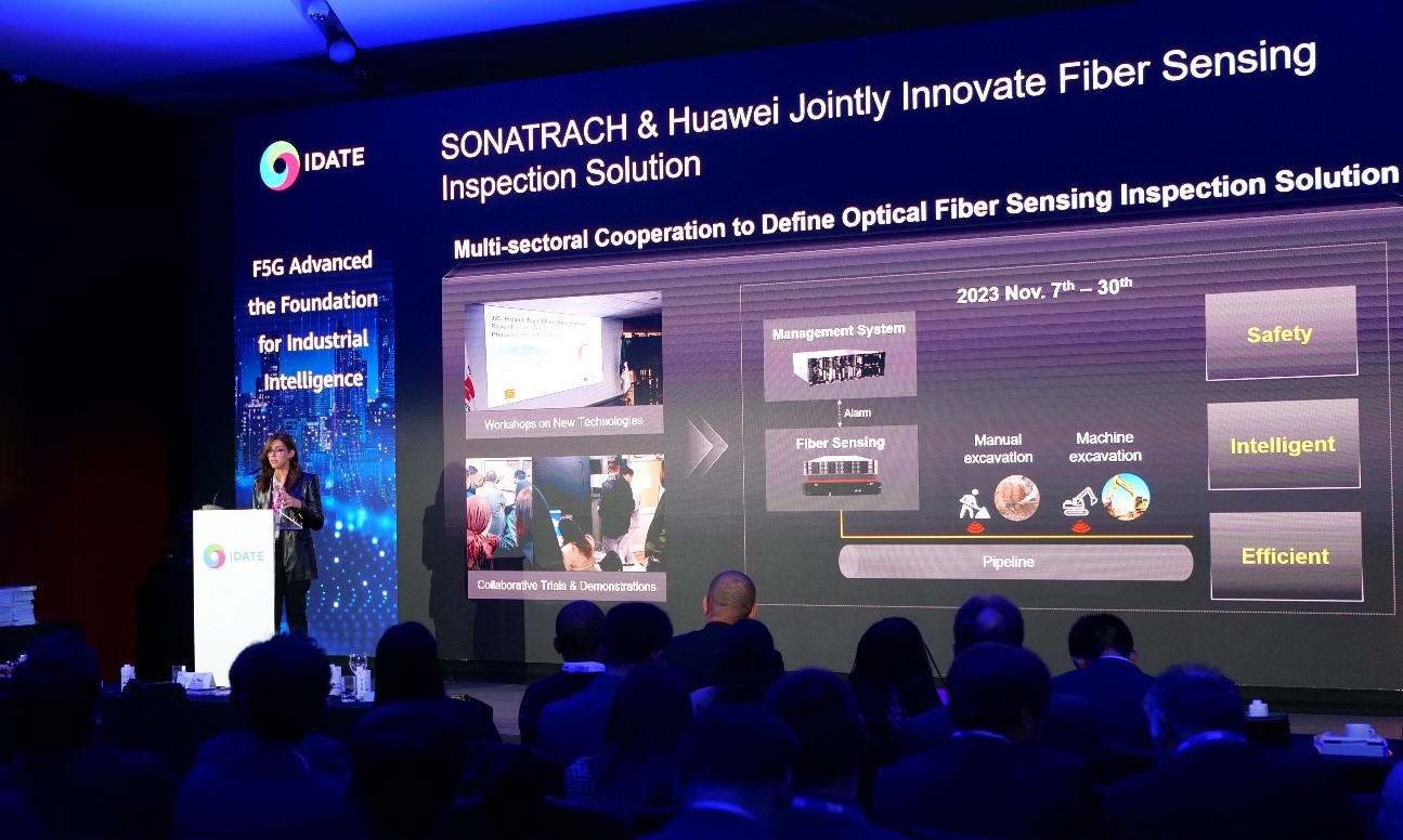 Huawei and Sonatrach innovate the smart oil and gas pipeline fiber sensing inspection solution